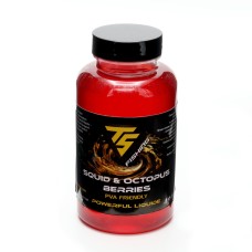 Течна добавка TS fishing Powerful Liquide SQUID & OCTOPUS BERRIES 250ml
