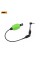 Fox Black Label Halo Illuminated Dumpy Bobbin Green