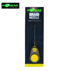 Игла за стръв Korda Braid Needle Yellow