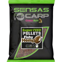 Пелети Sensas SUPER FEED PELLETS FISHY HEMP