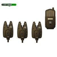 Комплект сигнализатори Carp Pro DeLight Bite Alarm Set 3 + 1