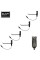 Обтегачи Delkim SmartLite Presentation Set 4 Rods New