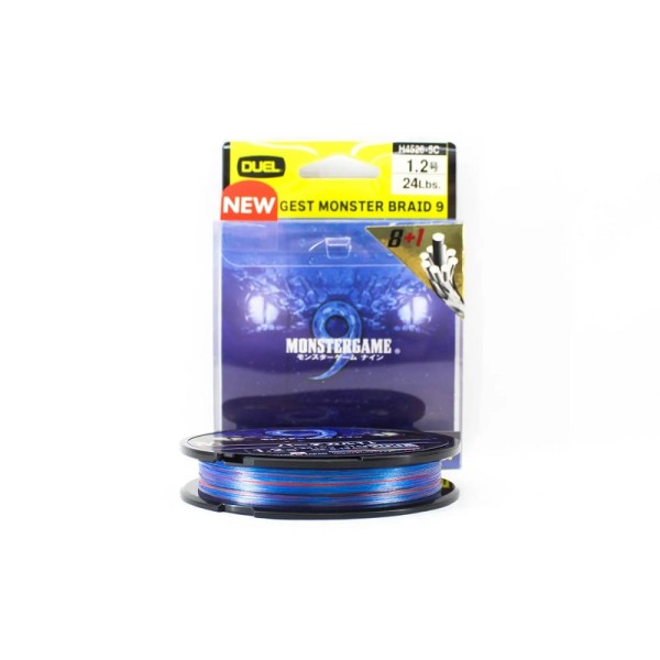 Duel MONSTERGAME X9 200м Multi Color плетено влакно