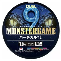Duel MONSTERGAME X9 200м Multi Color плетено влакно