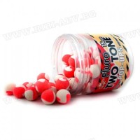 Dynamite Baits Two Tone Pop Up Strawberry Coconut Cream плуващи топчета