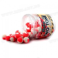 Dynamite Baits Two Tone Pop Up Strawberry Coconut Cream плуващи топчета