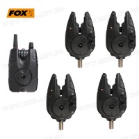 Комплект сигнализатори FOX MICRON MX 4+1 за 4 въдици