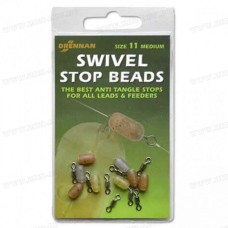 Вирбели с буфери Drennan Swivel Stop Beads