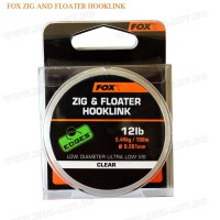 Fox влакно за зиг риг Zig and Floater Hooklink