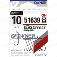 Owner офсетни куки за риболов Slim Offset