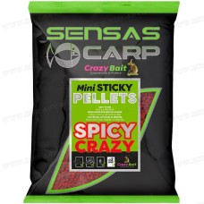 Пелети Sensas Mini Sticky Pellets Spicy Crazy