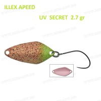 Блесна за пъстърва ILLEX Apeed UV SECRET 2.7 грама