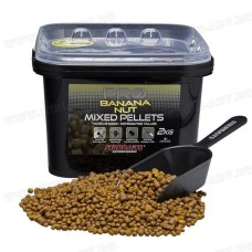 Пелети StarBaits Mixed Pellets Pro Banana Nut 2кг