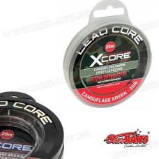 StarBaits XCORE Lead Core Camo Green лидкор за монтажи