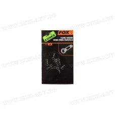 Вирбел за кука FOX EDGES™ Kuro Micro Hook Ring Swivels