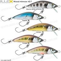 Дървени воблери Illex Woodminnow 45 F