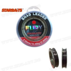 Шоклидер StarBaits FURY Snag Leader монофилен абразивоустойчив лидер