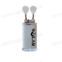 Solar Titanium глава за обтегач White Indicator Head Large