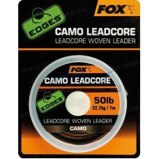 FOX CAMO Leadcore Woven Leader 50LB 7M лидкор за шаранджийски монтажи