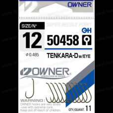 Мухарски куки Owner Tenkara-D with ring 50458