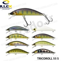 Воблери Illex Tricoroll 55 S