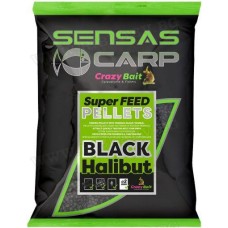 Пелети Sensas SUPER FEED-BLACK HALIBUT