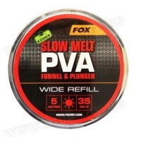 Fox Slow Melt PVA Funnel Narrow Refill 25мм