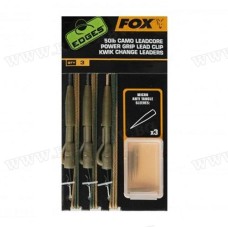 Готов монтаж Fox Camo Leadcore Power Grip Lead Clip Kwick Change 50Lb